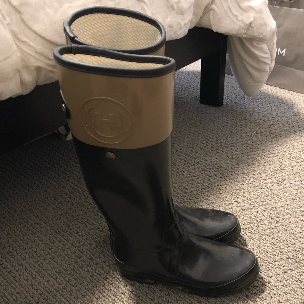 Hunter tall rain boots